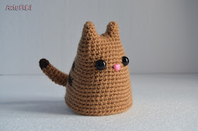gato amigurumi cat crochet doll ganchillo muñeco animal handmade knitting punto 