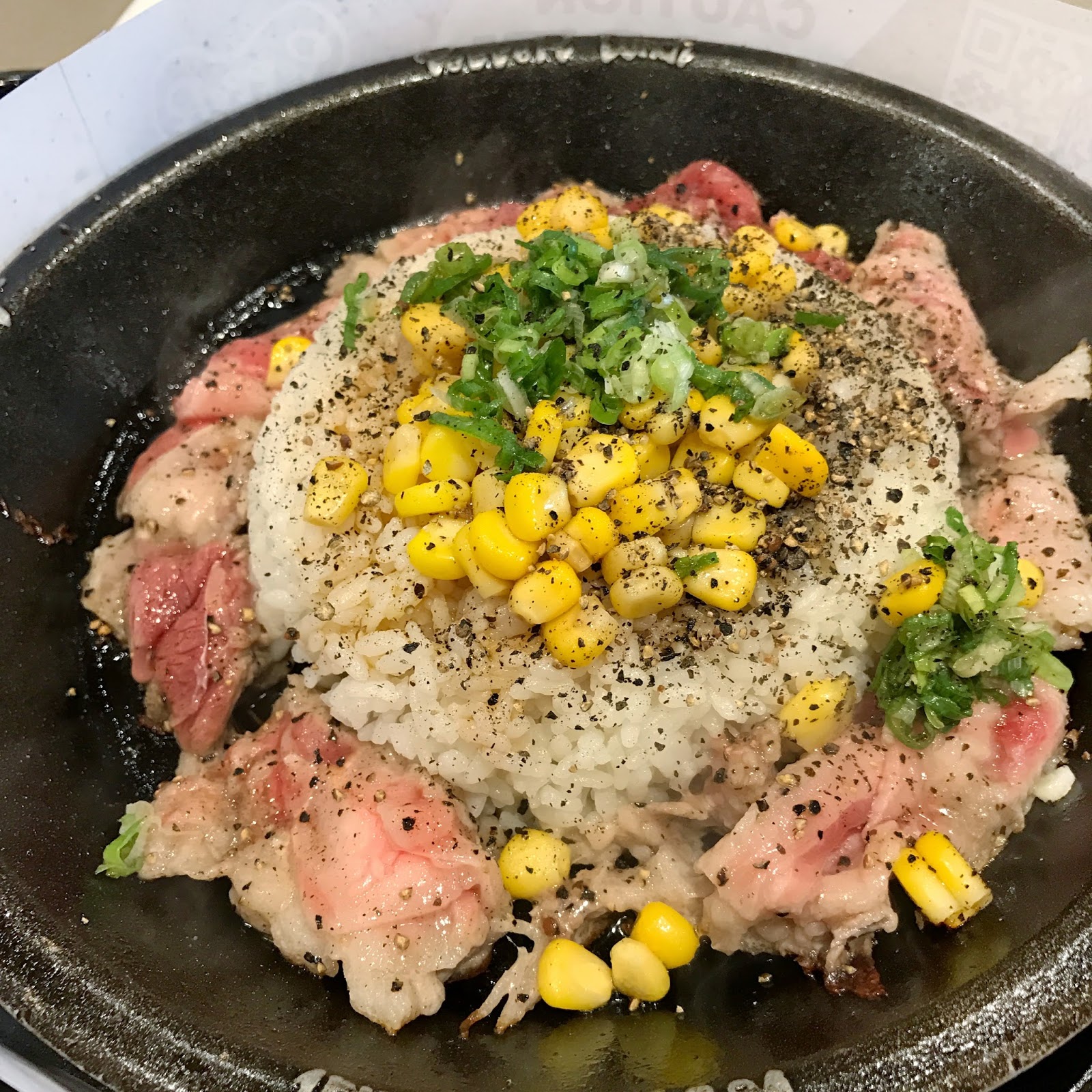 Beef + Rice at Pepper Lunch, Hong Kong / LUCY LOVES TO EAT