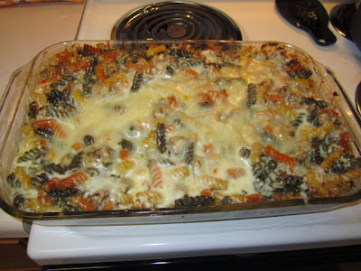 An Cócaire: Sausage Alfredo Pasta Bake
