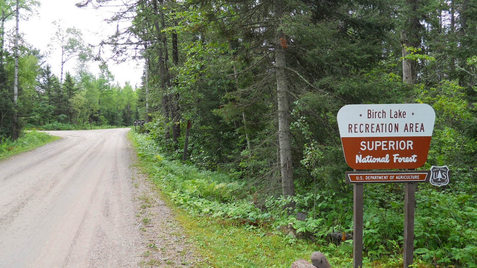 National Forest Camper Birch Lake Campground