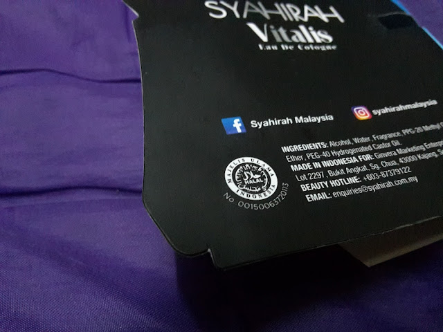 4 Wangian Wanita Syahirah Vitalis Eau De Cologne Yang Mewah dan Wangi 4 Wangian Wanita Syahirah Vitalis Eau De Cologne Yang Mewah dan Wangi