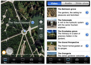 Versailles Gardens iPhone App enables visitors to discover the Versailles Gardens onsite or remotely