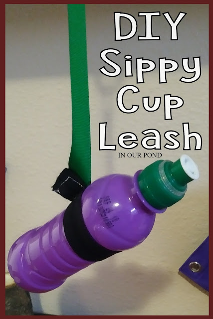 DIY Toy and Sippy Cup Leashes from In Our Pond   #diy  #kids  #baby  #5mincrafts  #sewing  #crafts  #travel  #car  #roadtrip  #travelwithkids  #roadtripwithkids  #roadtripwithbaby  #travelwithbaby #easy
