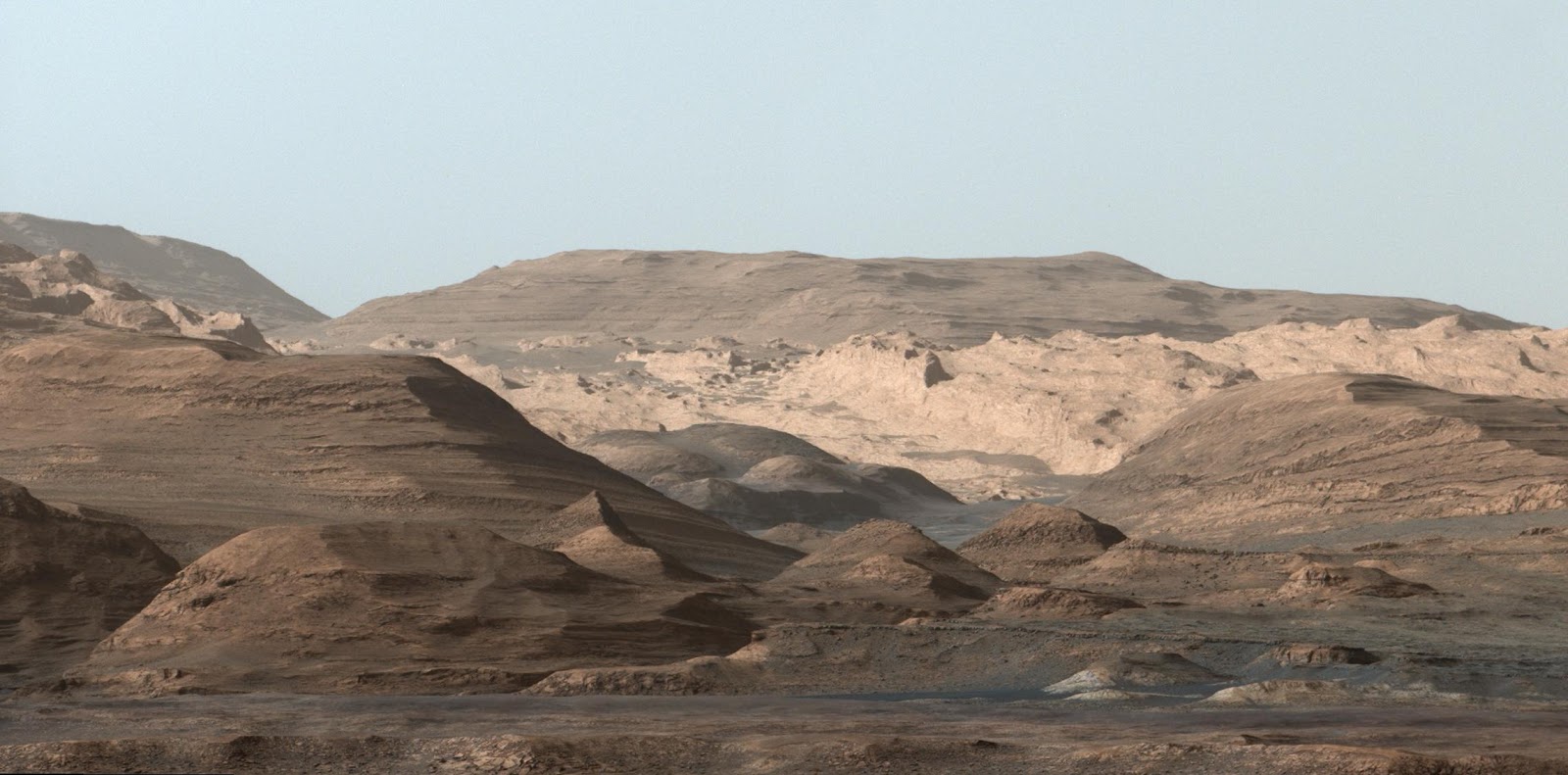 Mount Sharp, Mars | Earth Blog
