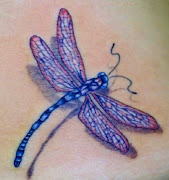 Cool and Beautiful 3D Dragonfly Tattoo. Dragonfly is the beautiful little . (dragonfly tattoo tattoosphotogallery)
