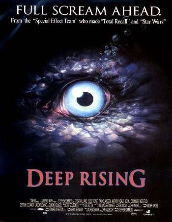 Poster Of Deep Rising 1998 Hindi Dual Audio 400MB BRRip 720p ESubs HEVC Free Download Watch Online downloadhub.in