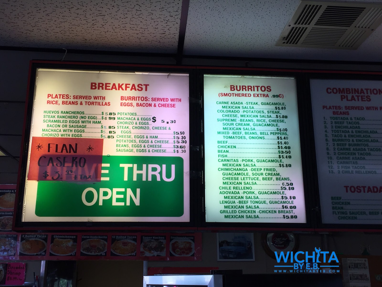 Los Mexican Burritos Review Wichita By E.B.