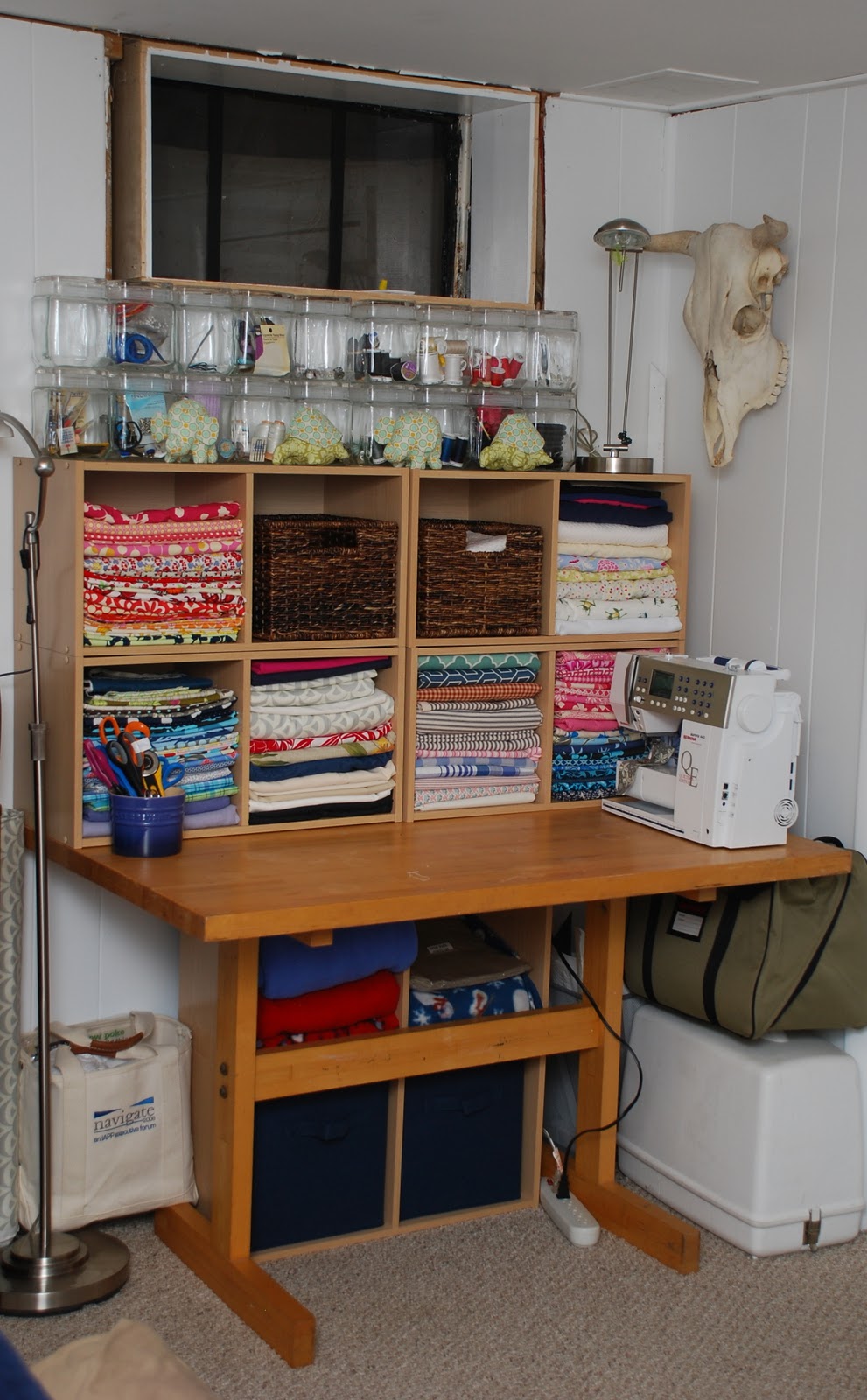 Remodelaholic | Our Little Beehive House Tour laundry room house wiring circuits 