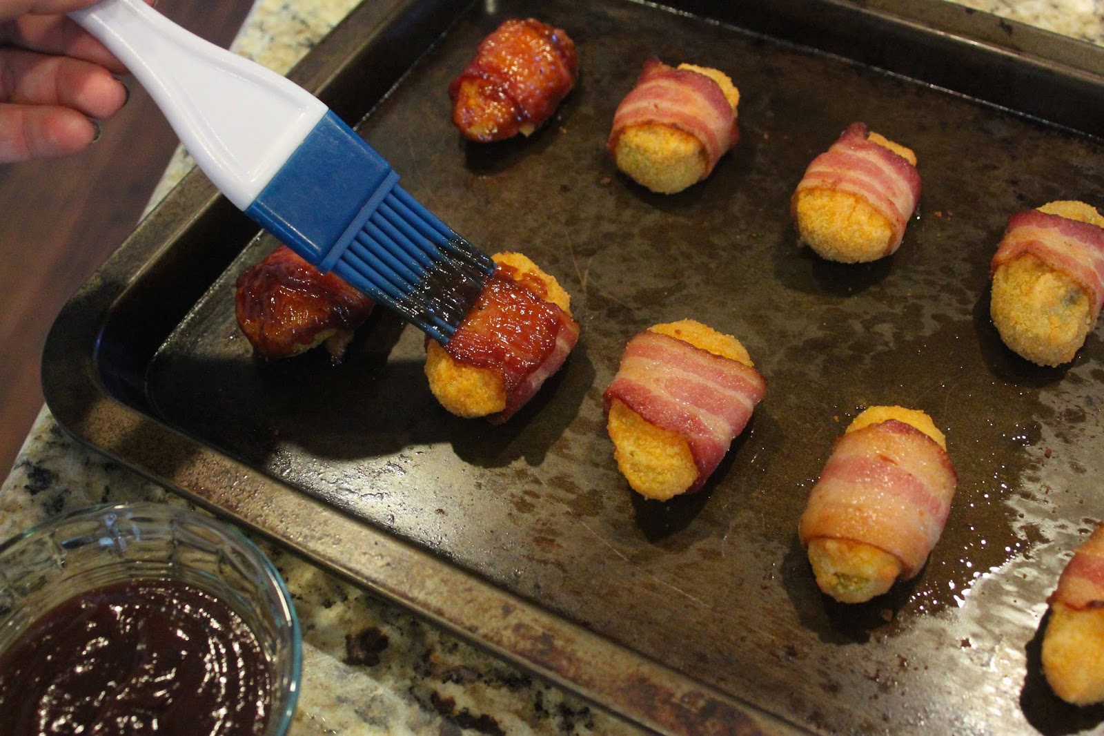 borrowed heaven Party Starters Jalapeño Bacon Barbecue Bites