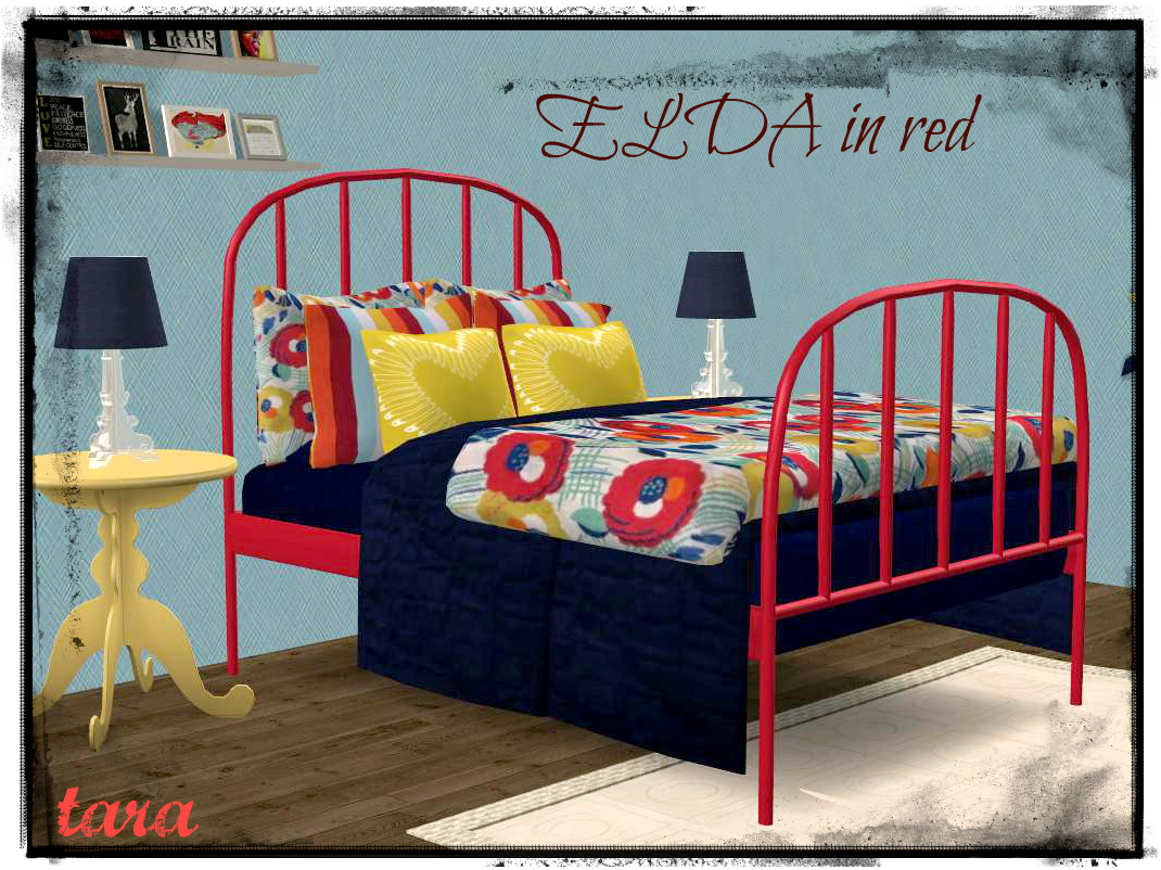 Sims 2 Creations by Tara EDLA Bed Set Recolors