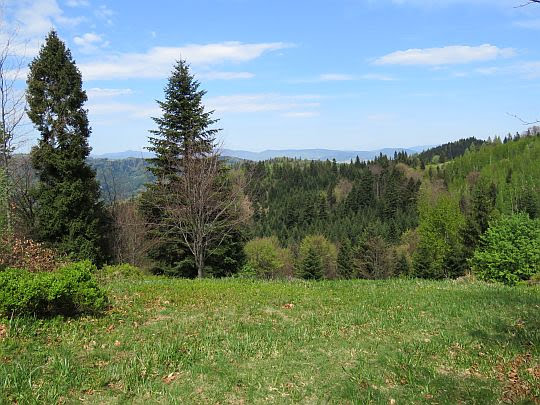 Widok z Kuby na północny zachód. Widok z Kuby na północny zachód.