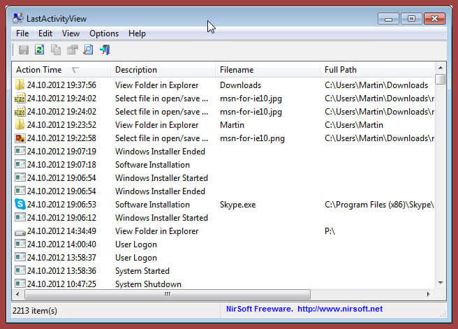 Lastactivityview. Exe. 35. Lastactivityview. Lastactivityview v1.