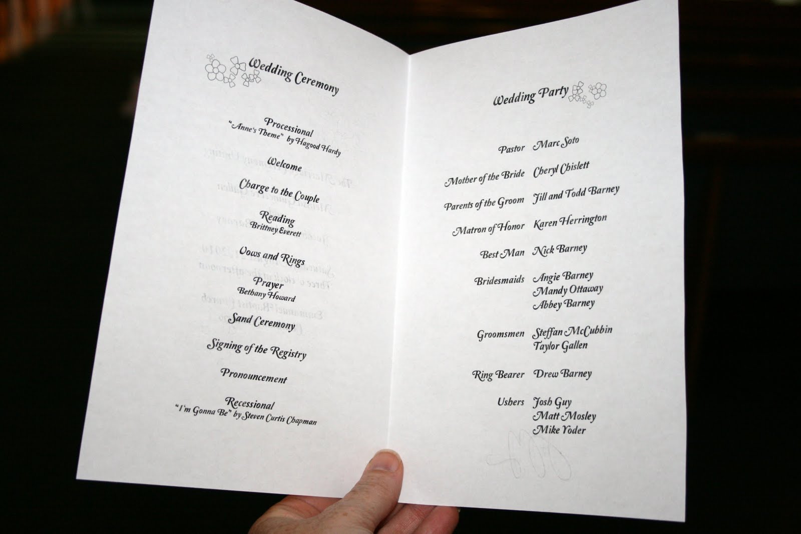 Wedding Program Ceremony Templates Full Version Free Software Download Wedding Program Ceremony Templates Full Version Free Software Download