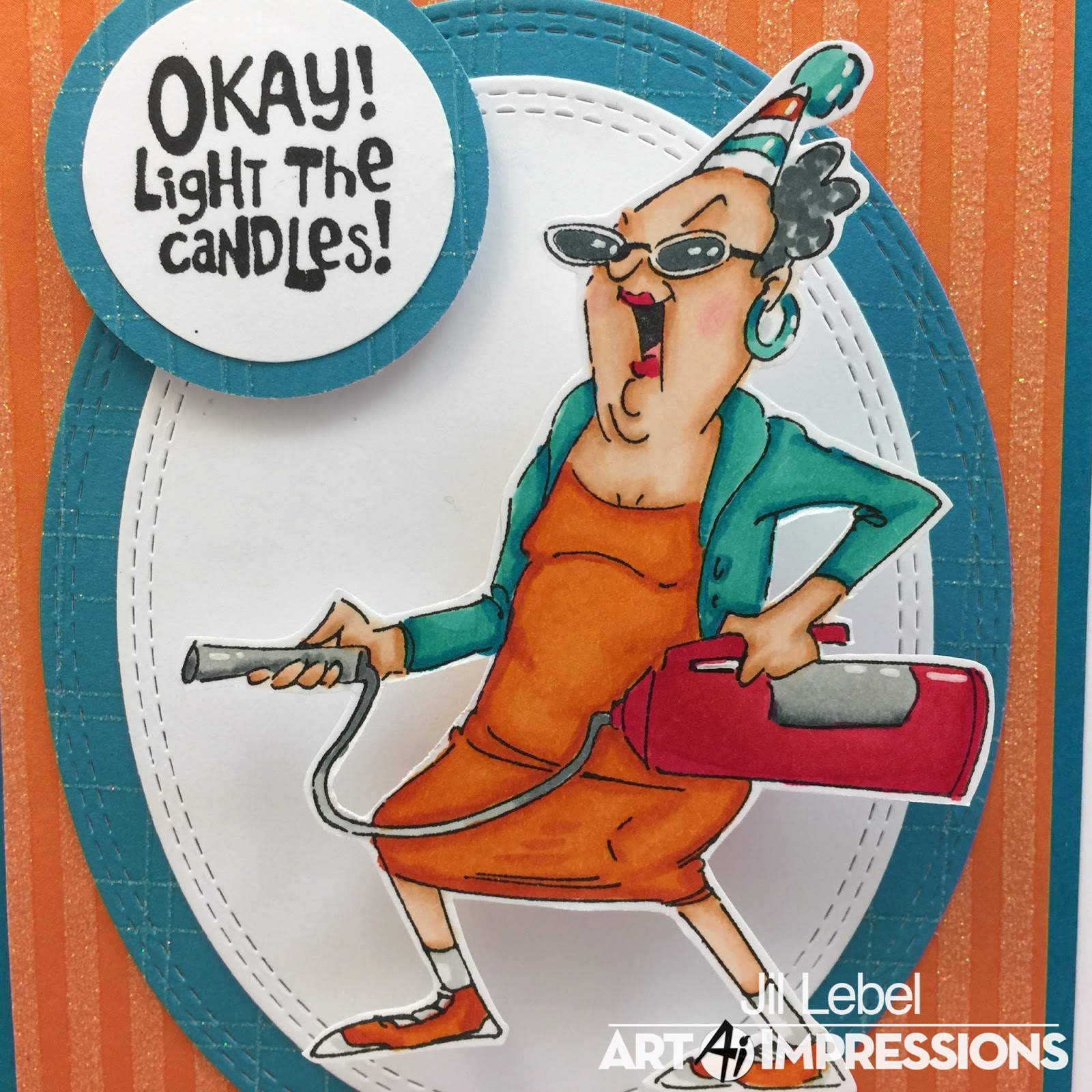 Art Impressions Blog Okay! Light the Candles!