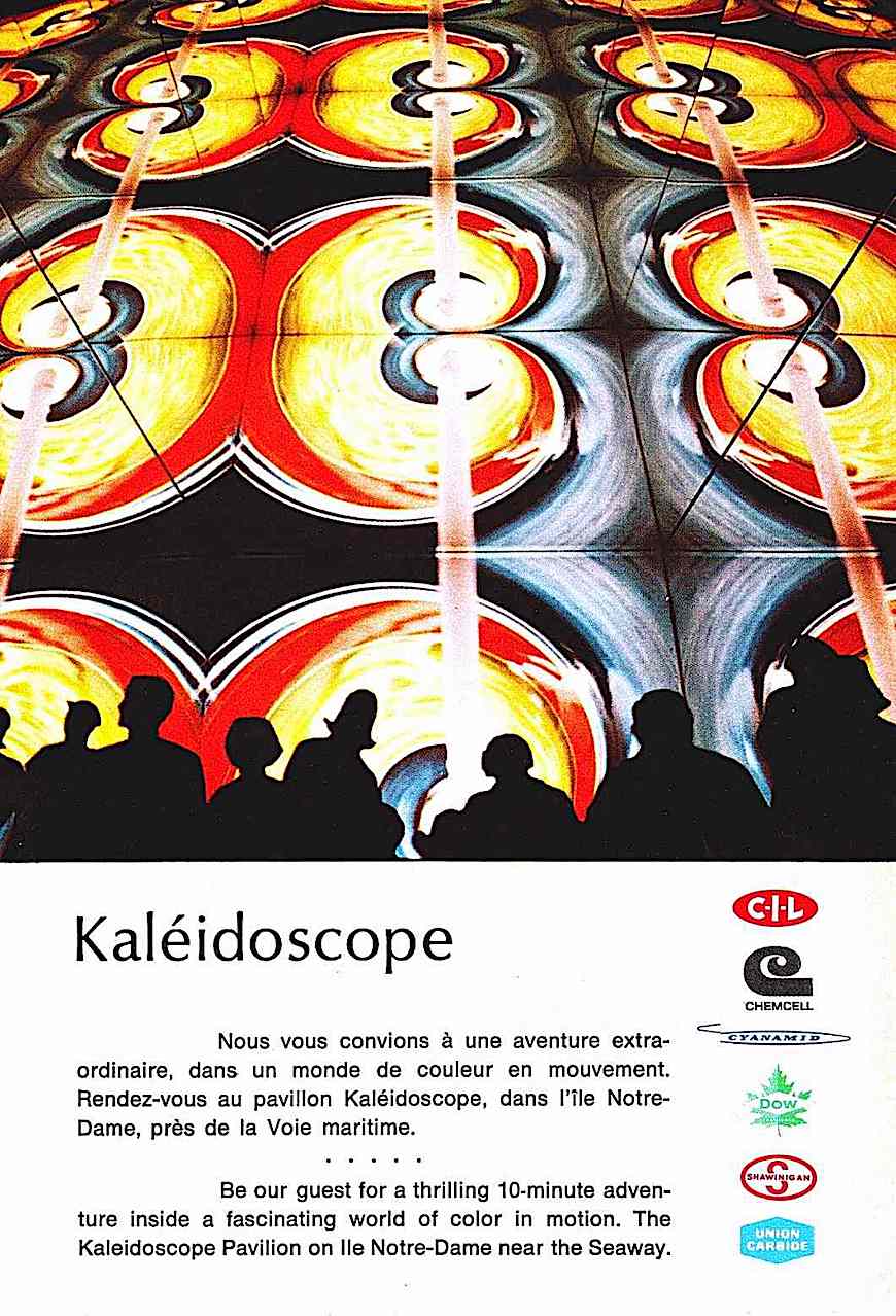 Kaleidoscope at Expo 67 Kaleidoscope at Expo 67, Man and Color, a color photograph