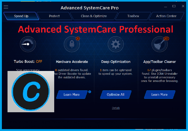 Advanced SystemCare Pro 11.5.0.242 Key With Full Crack Latest Download