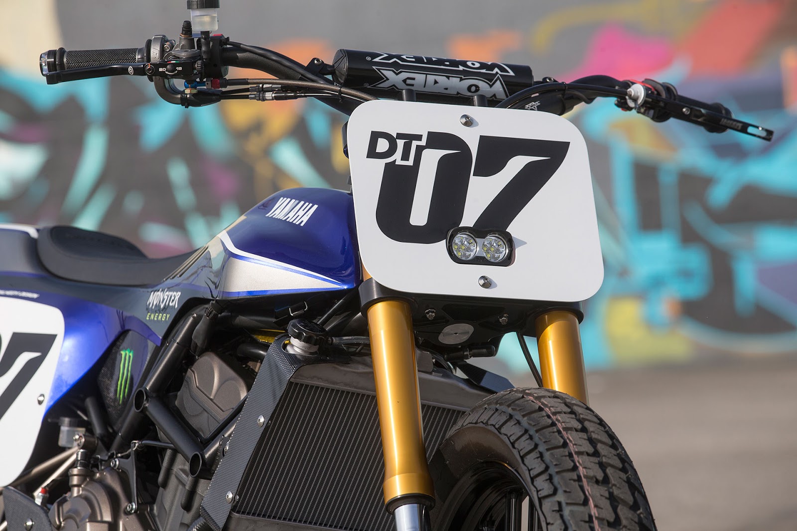 Yamaha MT 07 Скрамблер