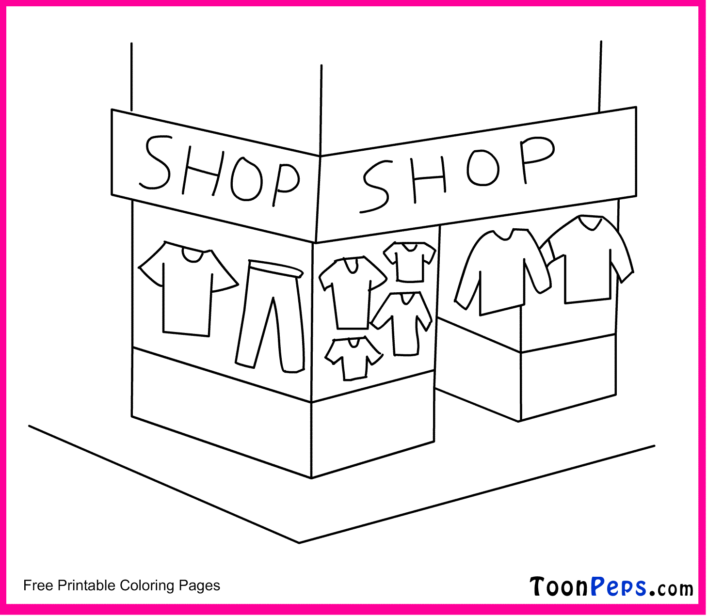 mall coloring pages - photo #25
