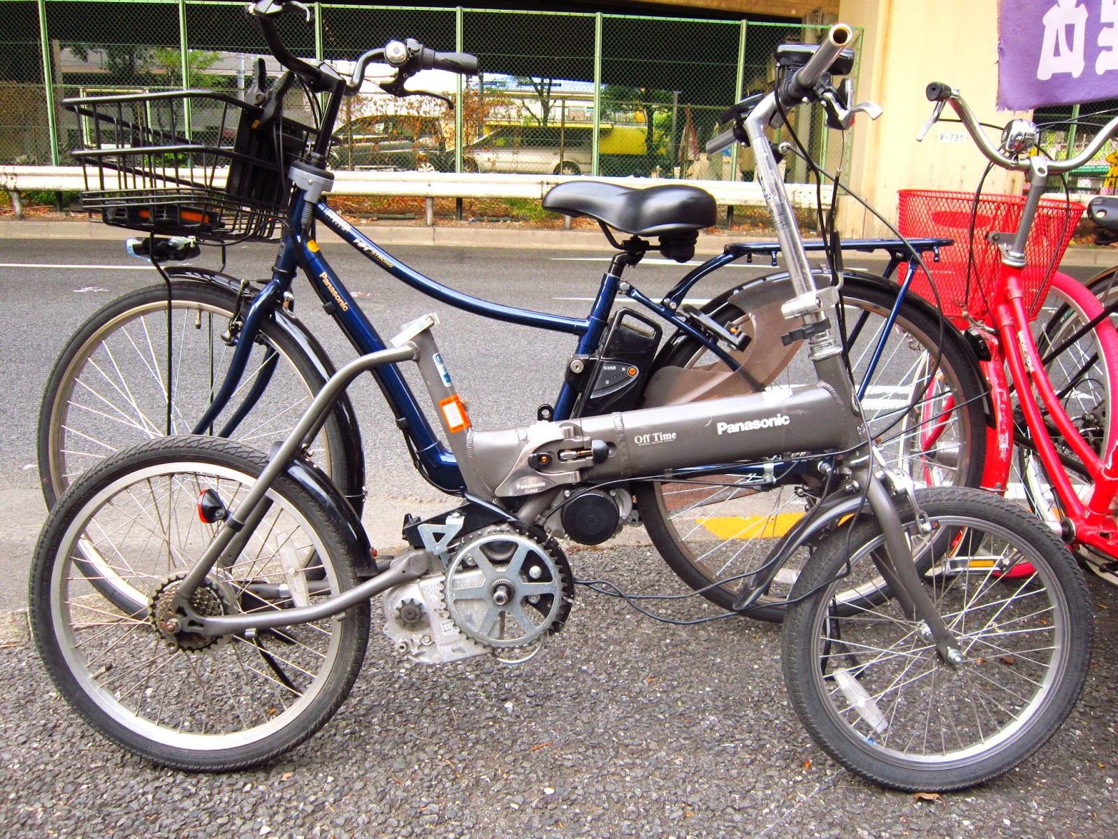 パナソニック オフタイム ジャンク - 自転車