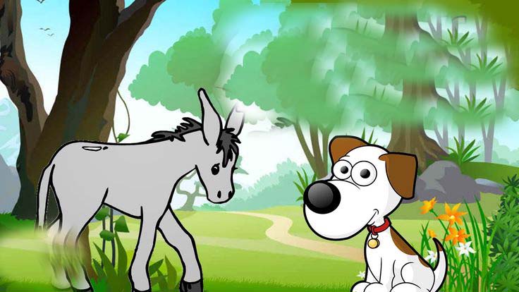 the donkey and the dog story