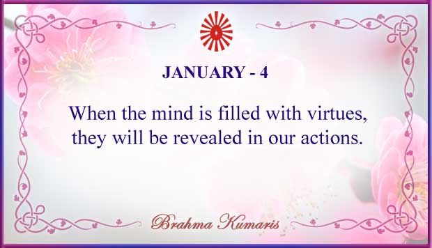 January 4 Thought For The Day January 4