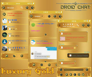 BBM Mod Droid Chat! v10.2.14 Luxury Gold Based BBM v2.13.1.14