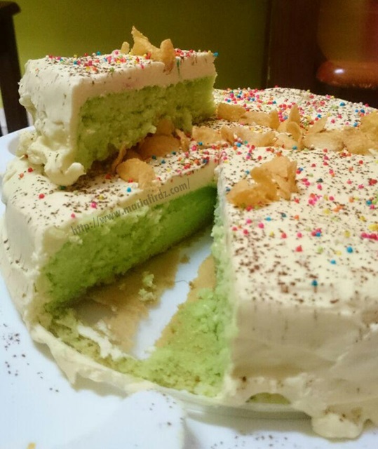 Kek Span Pandan Moist Cream Cheese Sukatan Cawan Kek Span Pandan Moist Cream Cheese Sukatan Cawan