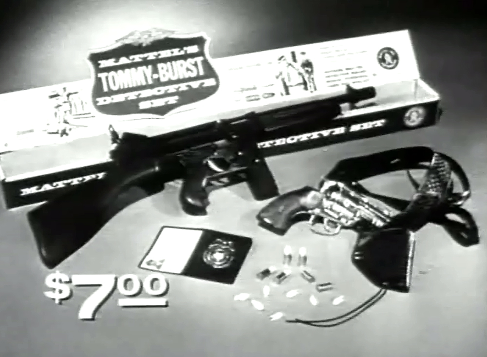 The whole concept of a toy gun is pretty bizarre if you stare it right in t...