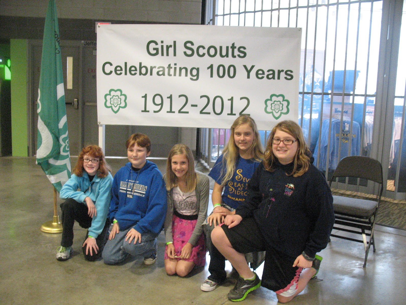 100 yrs of Girl Scouts Scavenger Hunt Toledo Walleye's Girl Scout Jamboree