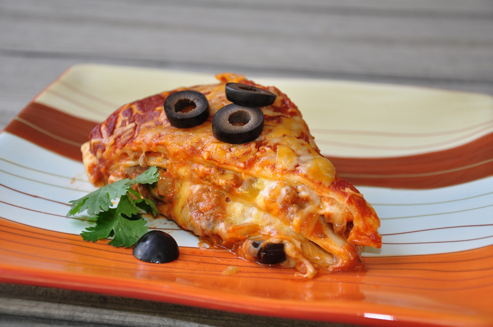 The Changeable Table Stacked Enchilada Dutch Oven Pie