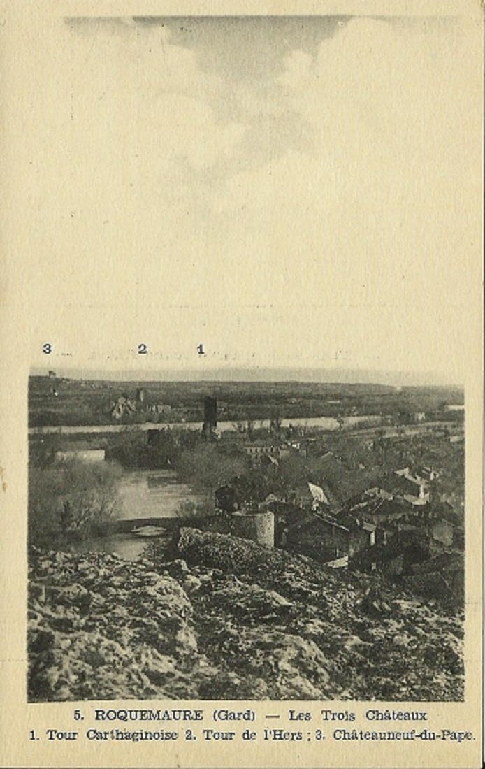 Roquemaure Cartes Postales Roquemaure Vue Aérienne