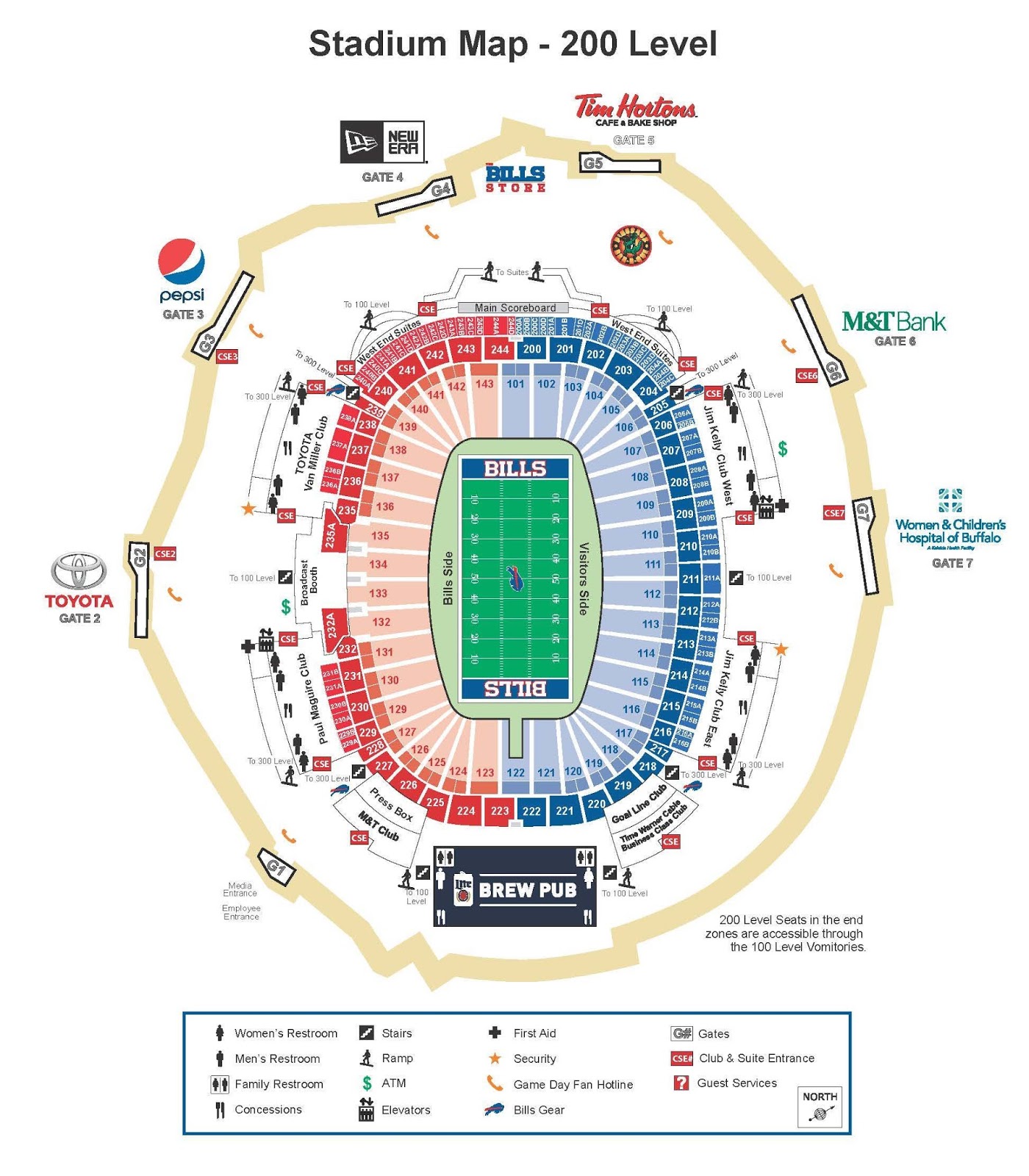 Buffalo Bills Seating Chart Prices