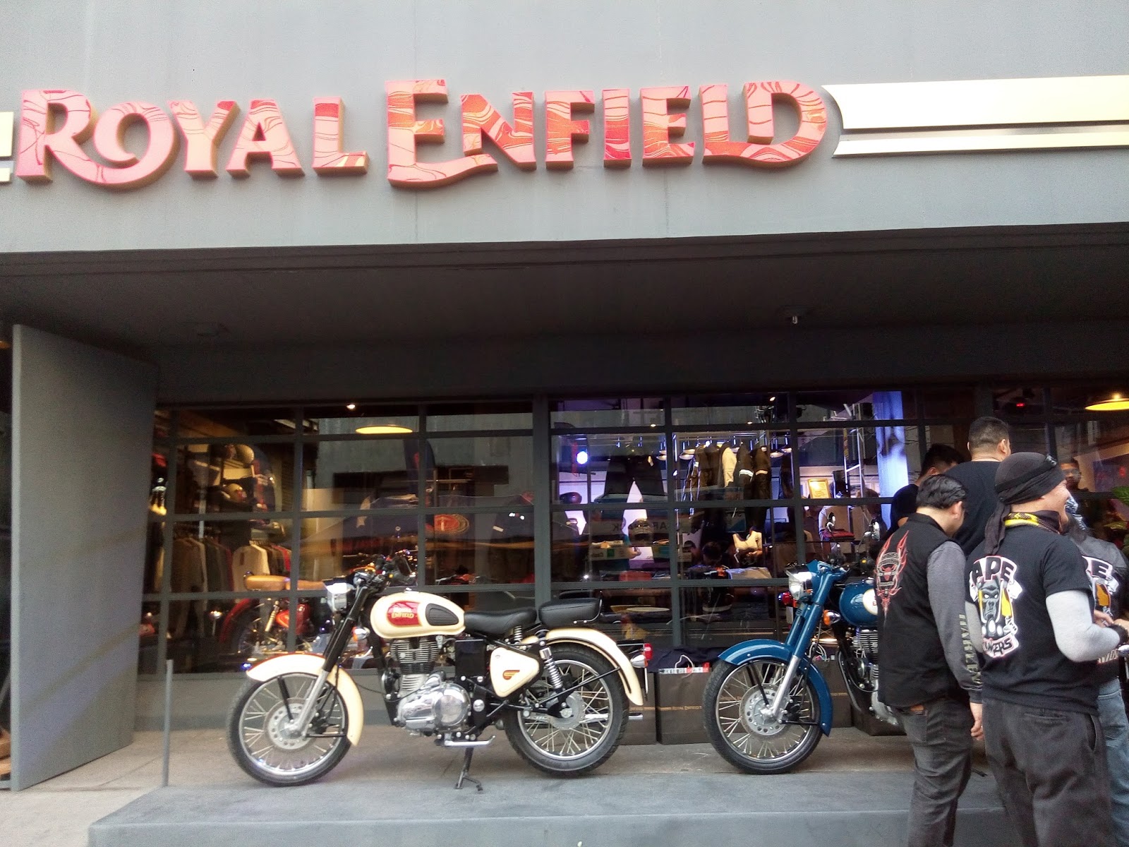 ROYAL ENFIELD First Exclusive Store in Manila