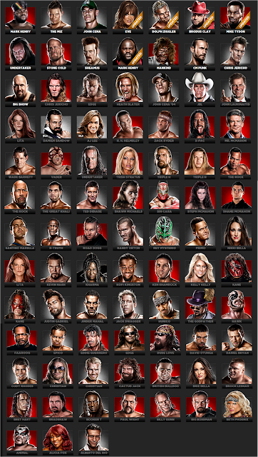 Wwe Fighting Roster Roster completo do WWE'13: Novas Imagens - Noticias de Wrestling