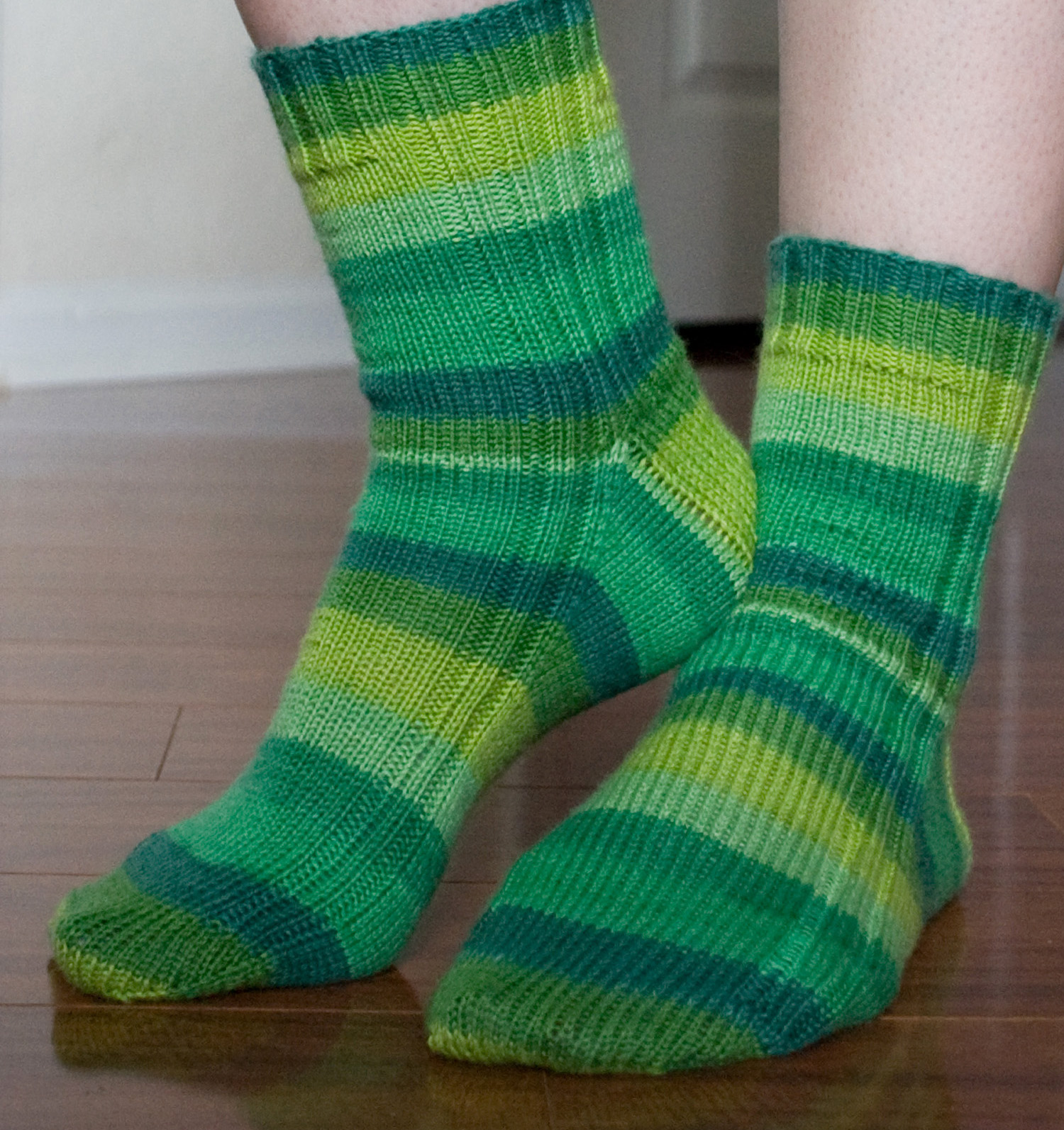 My Knitted Heart: Vanilla Socks!