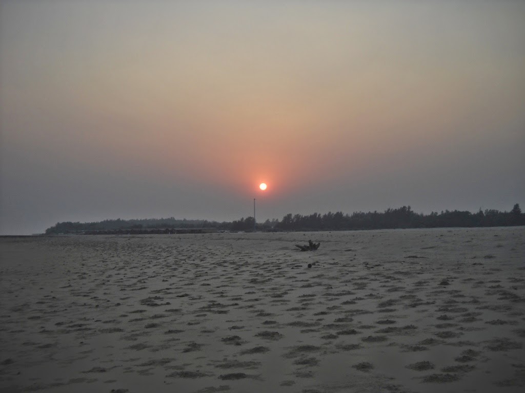 Sunset from Tajpur Beach