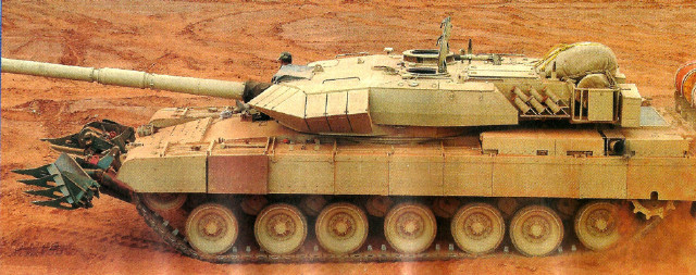 الدبابة الهندية Arjun Mk.2 Indian%2BArjun%2BTank%2B4