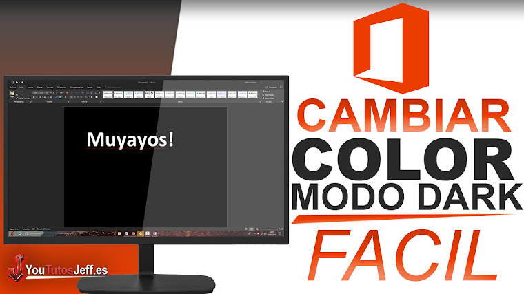Como Cambiar el Color de Microsoft Office (Modo Dark) - Facil
