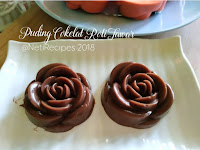 Resep Puding Cokelat Roti Tawar Vla Vanila
