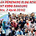 Inilah Pemenang untuk Lomba Blog Review Event KUDO Indonesia di Bandung
