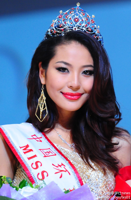  old professional model Luo Zilin was crowned Miss Universe China ...