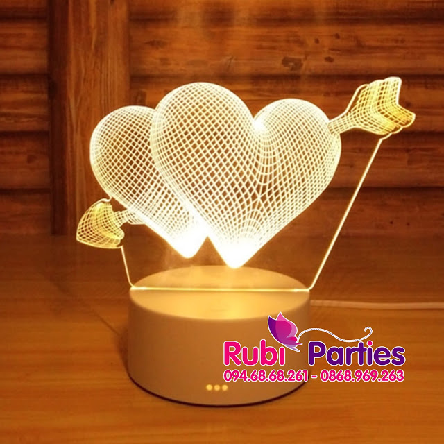Đèn LED 3D Den LED 3D