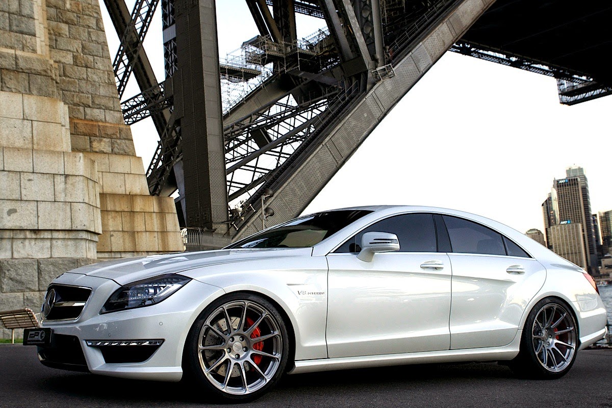 Mercedes Benz C218 CLS63 AMG on HRE Performance Wheels