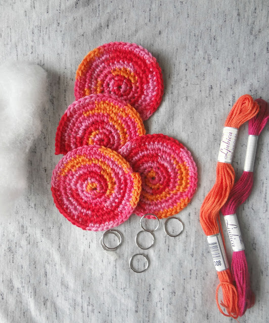 DIY Bohemian Disc + Tassel Earrings