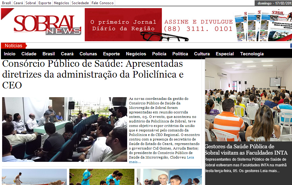 Blog Sobral Online: Sobral News: 1º Jornal diário sobralense deixa de