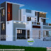 4 bedroom 2074  sq.ft  modern home design