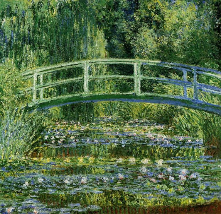 Painting the Modern Garden Monet to Matisse, Water Lilies and Japanese Bridge (1897-1899)