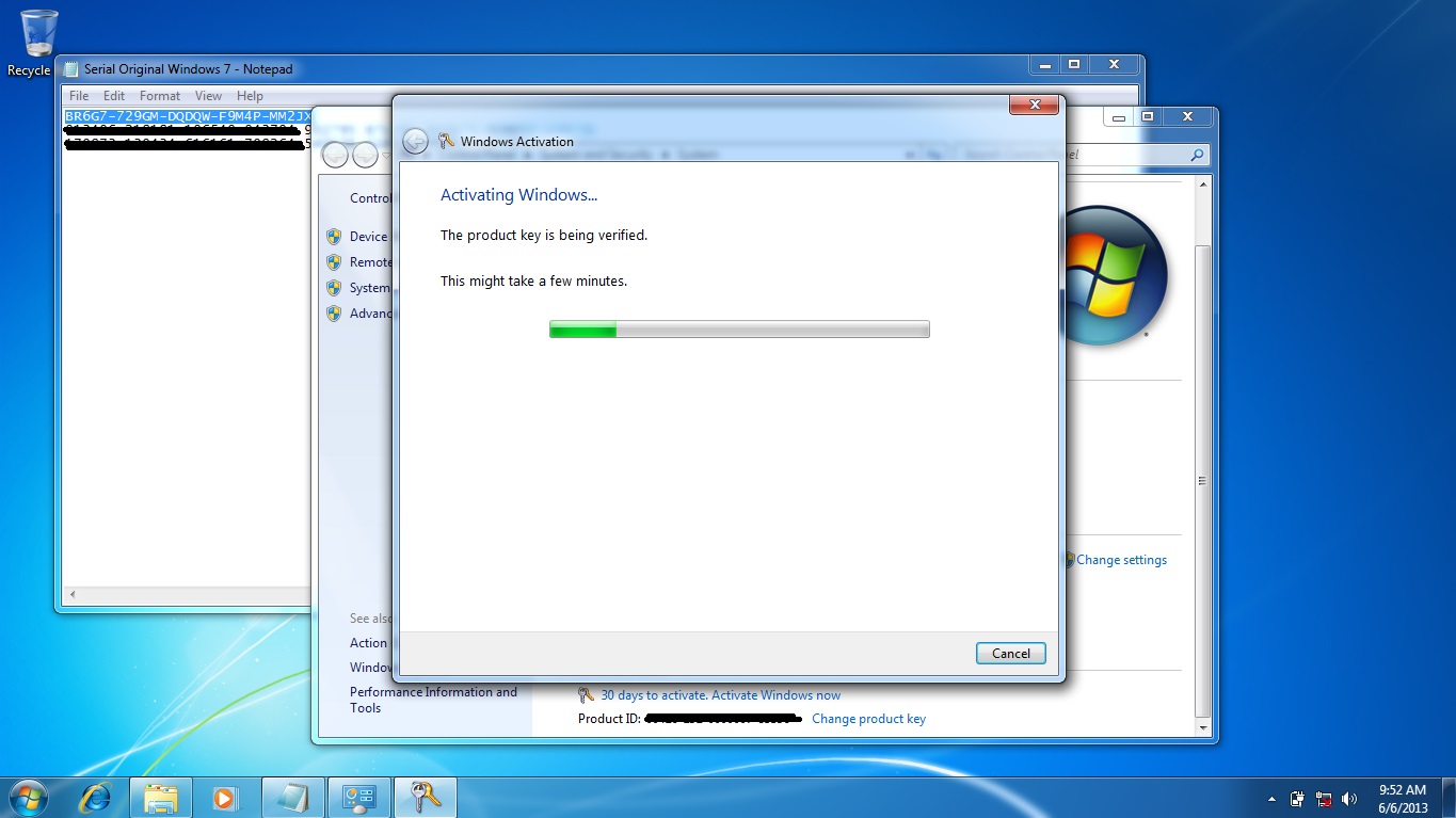 Ключ активации сборки 7601. Активатор Windows 7 Ultimate GPT.