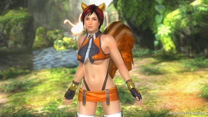 Mila as Makoto Nanaya from Blazblue: Continuum Shift