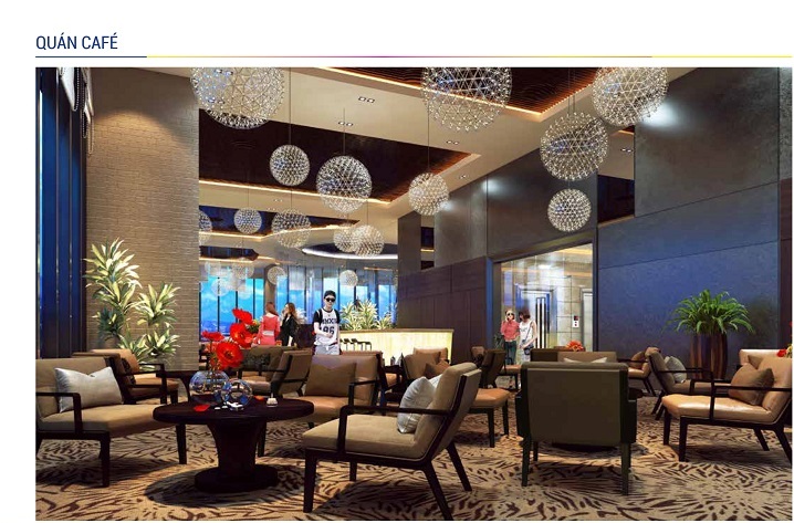 Khu vực cafe tại dự án Samsora Premier Hà Đông Khu vực cafe tại dự án Samsora Premier Hà Đông